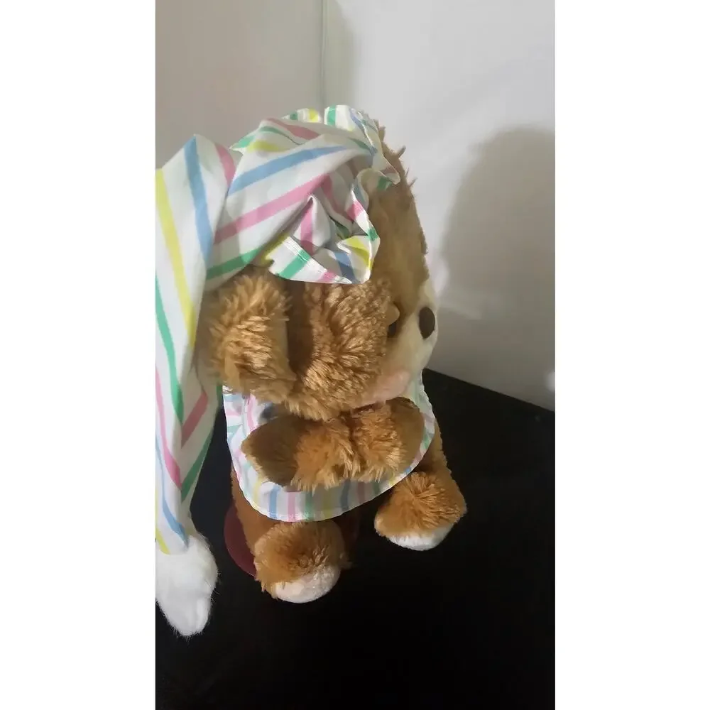 Vintage 1985 Fisher Price Sleepy Time Bear Plush Teddy Bear 12” Tal U1 - Picture 5 of 5